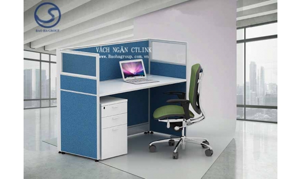 Vách ngăn bàn làm việc nỉ 1 nhân viên